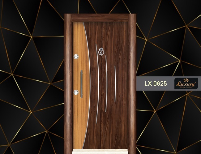 двухцветный ламинокс серия стальная дверь lx 0625