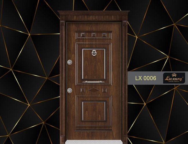 элитная эмбоссированная серия стальные двери lx 0006