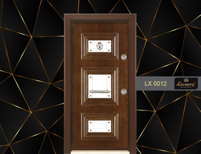 элитная эмбоссированная серия стальные двери lx 0012