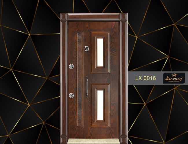 элитная эмбоссированная серия стальные двери lx 0016