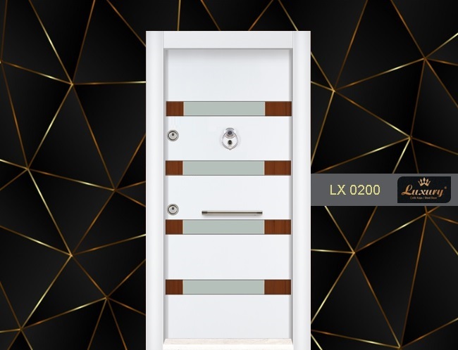 elit laminat seri çelik kapı lx 0200