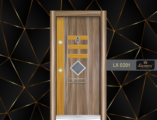 elite laminate serie steel door lx 0201