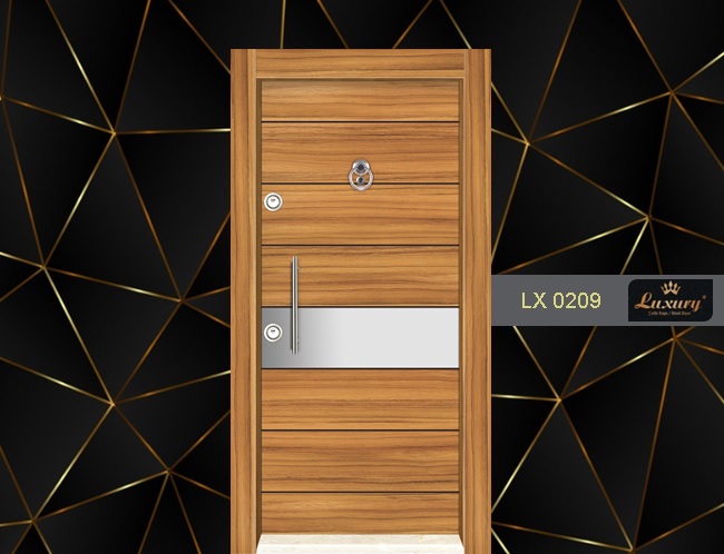 elite laminate serie steel door lx 0209
