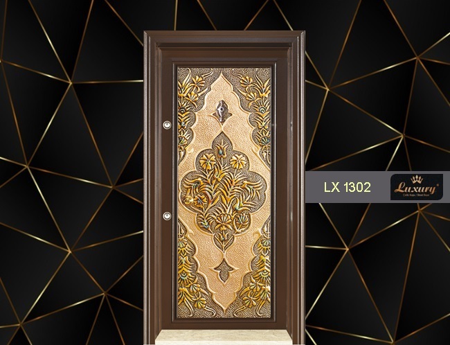 classic copper serie steel door lx 1302