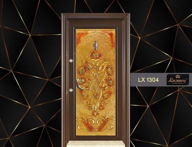 classic copper serie steel door lx 1304