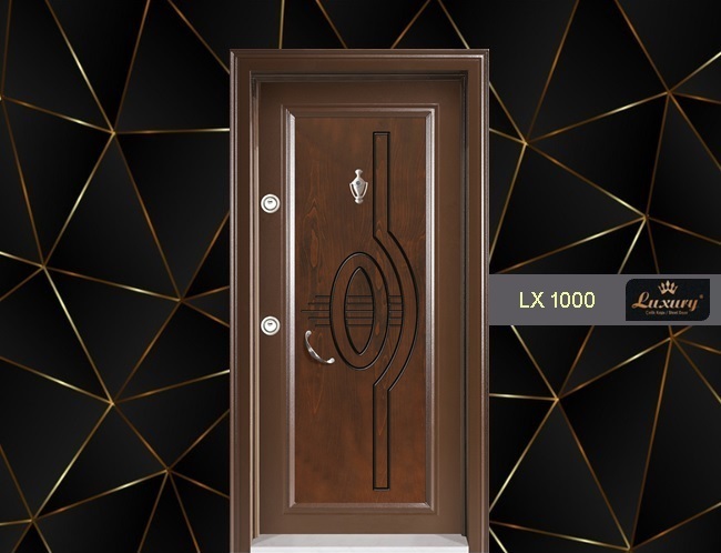 klasik panel seri çelik kapı lx 1000