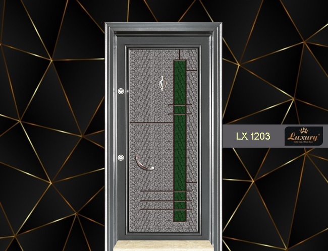 klasik ponpon seri çelik kapı lx 1203