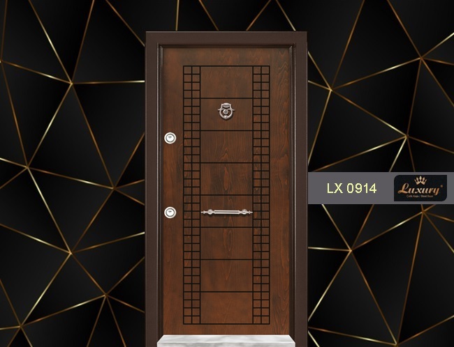 rustik panel seri çelik kapı lx 0914