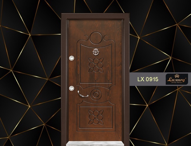 rustik panel seri çelik kapı lx 0915
