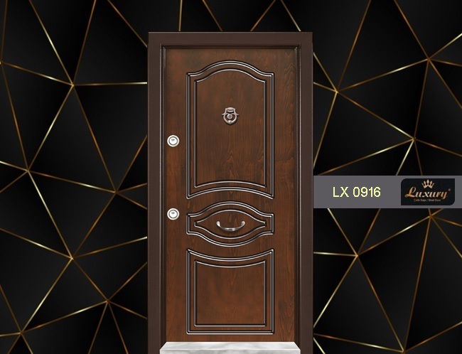 rustik panel seri çelik kapı lx 0916