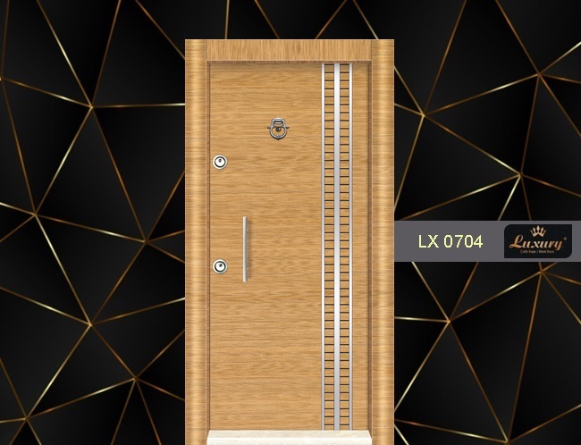 one color laminox serie steel door lx 0704