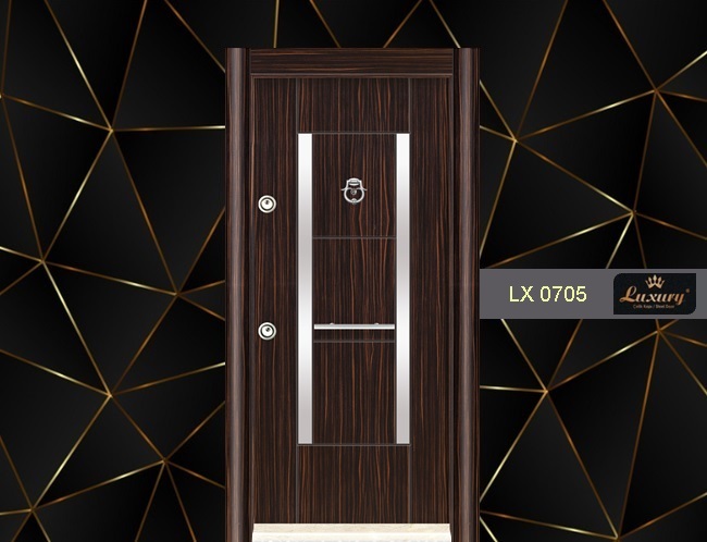 one color laminox serie steel door lx 0705