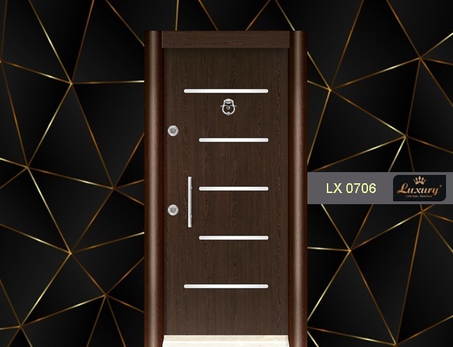one color laminox serie steel door lx 0706