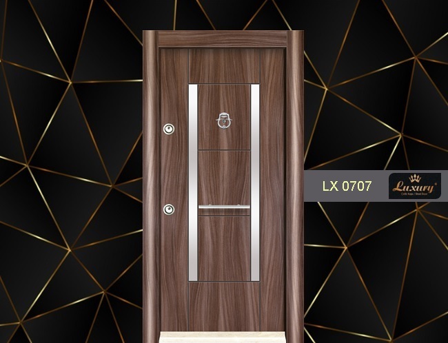 one color laminox serie steel door lx 0707