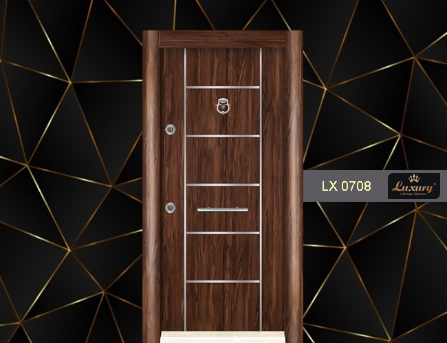 one color laminox serie steel door lx 0708