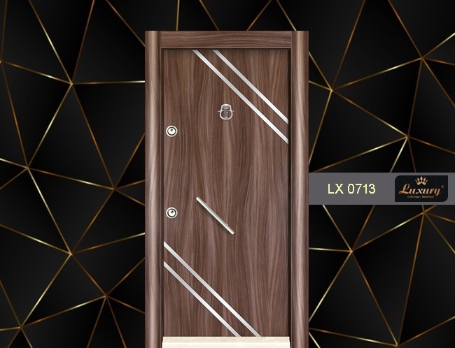 one color laminox serie steel door lx 0713