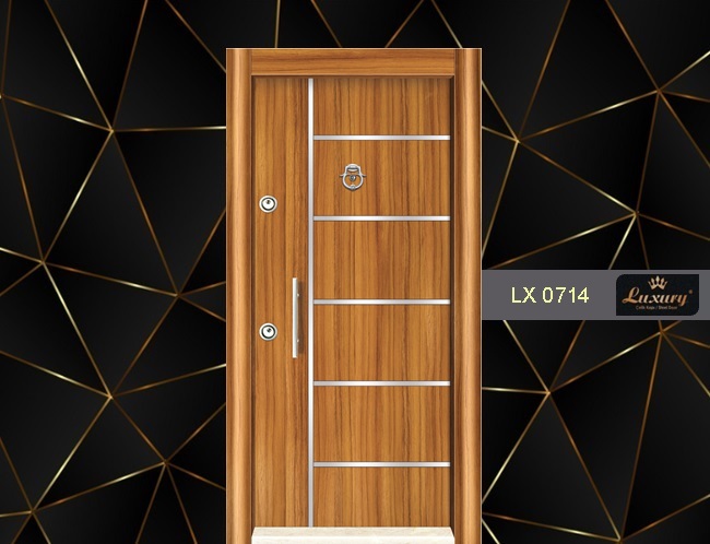 one color laminox serie steel door lx 0714