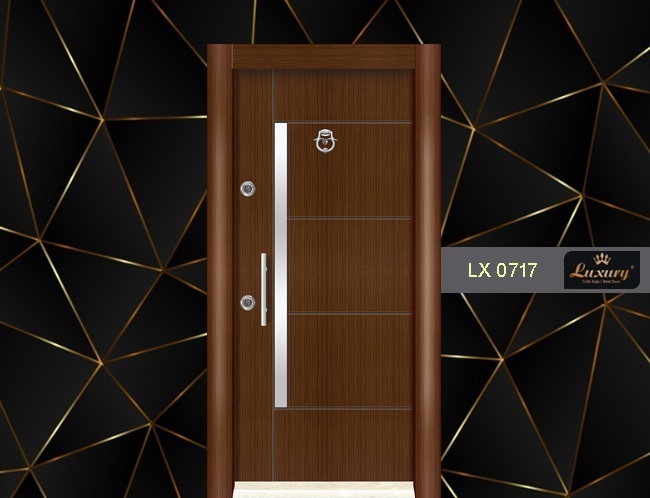 one color laminox serie steel door lx 0717